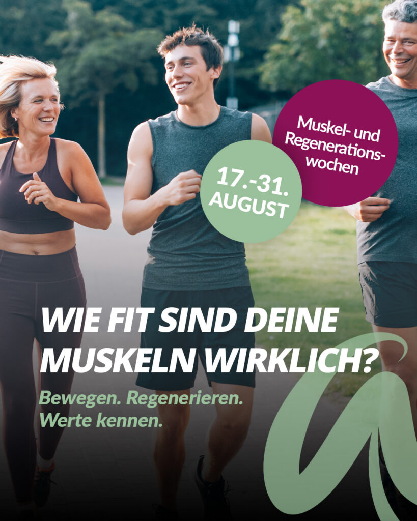 Muskel- und Regenerationswochen, Muskelgesundheit, Statine, Sport, fit, Muskeln, Body, Körper, Blutanalyse, Apotheke zum Weinstock