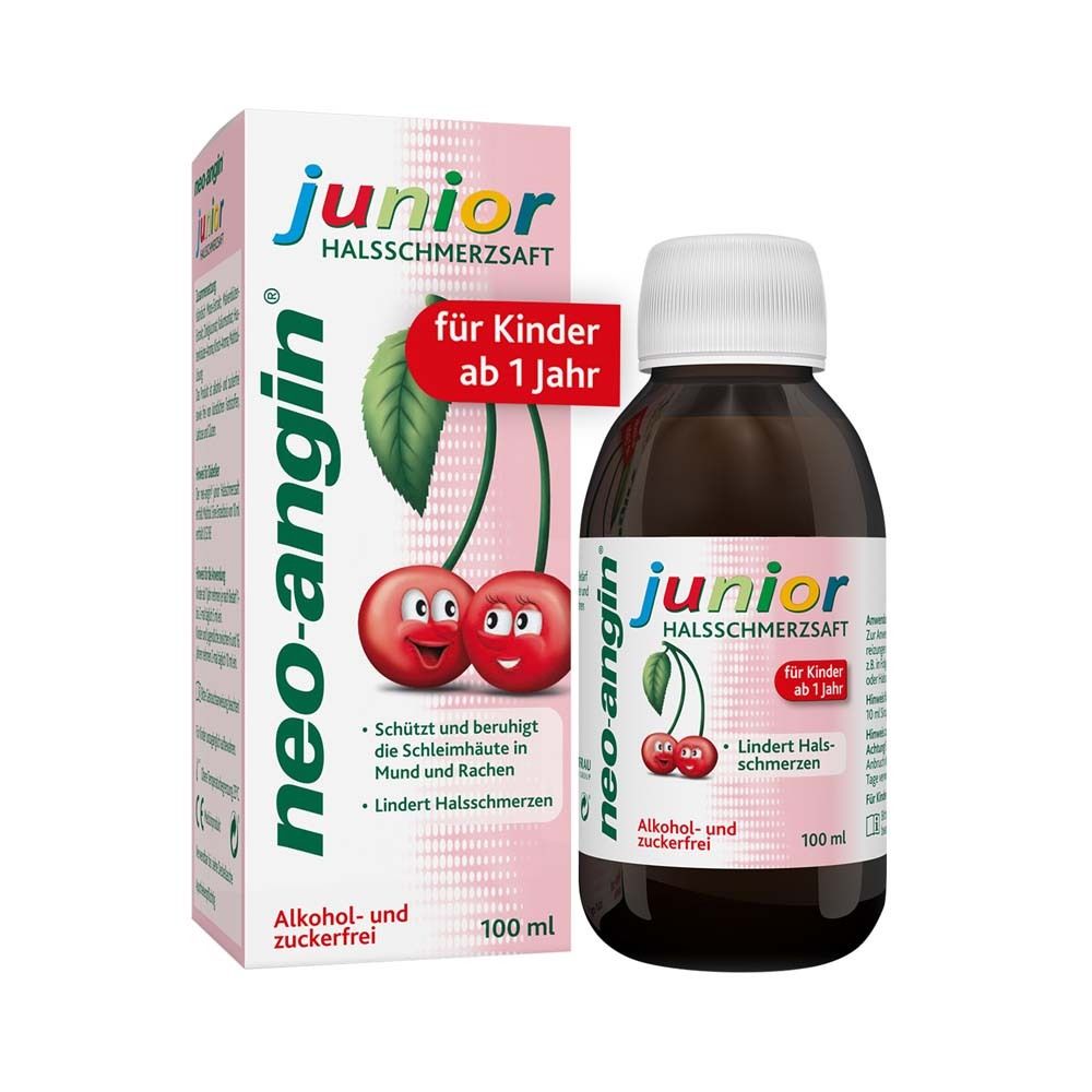 Junior Angin Hustensirup, Aktion, Apotheke zum Weinstock, Husten, Kind, Hustensaft