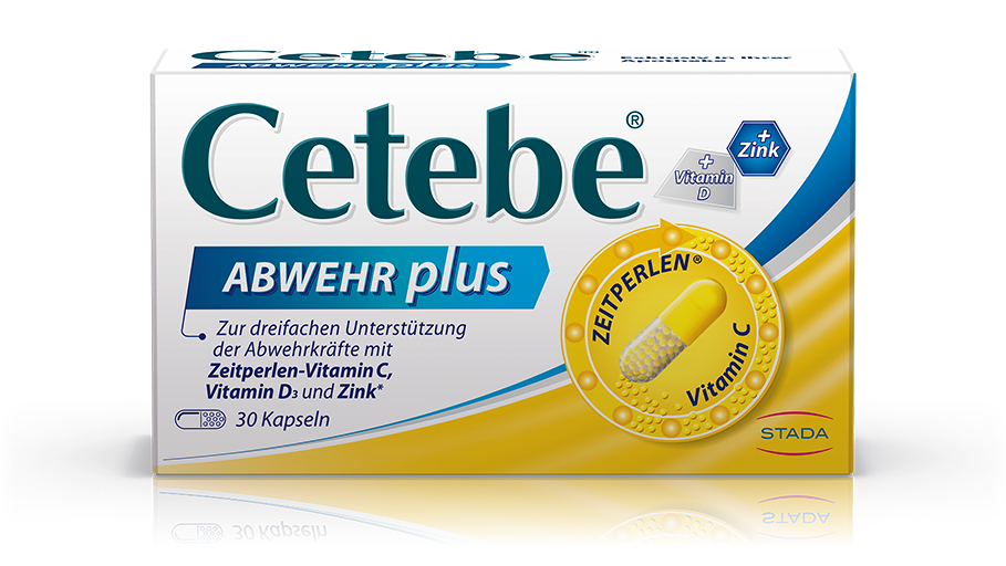 Cetebe Abwehr plus, Packung mit 30 Kapseln